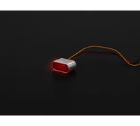 LED Faretto Posteriore Shorty Piccolo Tinto Universale Moto Con Scocca