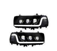 LED Fari anteriori Per Toyota Per Land Per Cruiser 1990-2002 Fari Anteriori A LED Per Auto Kit Di Montaggio Per Fari Anteriori Dinamici Strumenti E Lenti Per Proiettori Faro Anteriore Luce Auto