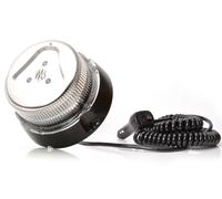 LED Faro 8 Programmi,Chiari Lichthaube,Fissaggio Magnetico, Cavo a Spirale 3M