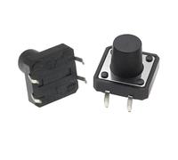 LED Faro Fendinebbia Interruttore tattile verticale 12x12 da 4,3/4,5/5/6/7/8/9/10/11/12/13 mm, micro 4 pin, pulsante elettronico con autoripristino, 10 pezzi(K020i009-10mm)