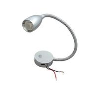 LED Flessibile Collo D'oca Luce di Lettura 12 V 24 V Spotlight Touch Switch Dimmerabile Porta di Ricarica USB Mappa Lampada Per Camper Camper Barca