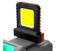 Led Floodlight - Spotlight | Rechargeable Work Light | Security Lights Waterproof for Fishing Hiking Repairing Emergenccy Super Bright Spotlight for Garage Car Repair Camping Electricians