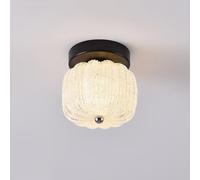 Led Flush Mount Ceiling Light, 5.5 "Small Hallway Lighting Fixture, 3000K-4000K-6000K 3 Temperatura Di Colore Regolabile, Nordic Modern Vicino Al Soffitto Lampade per Portico Foyer Stair Aisle Balcon