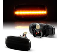 LED Freccia Laterale per Nissan Skyline Tipo R34 Bj 1998-2002 Nero Fumare