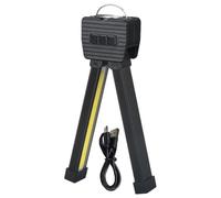 LED Gym Posit Light - Lampada pieghevole ricaricabile con base magnetica con 7 modalità di luminosità | Torcia portatile impermeabile con gancio per bodybuilding, allenamento in studio, viaggi, design