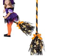 LED Halloween Broom, Halloween Detachable Witch Broom Party Decor