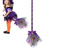 LED Halloween Broom, Halloween Detachable Witch Broom Party Decor