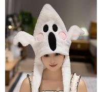 LED Halloween Cappello Orecchie Che si Muovono, Peluche Cappello con Orecchie Che Si Muovono, Luminoso Cappelli Animali Cappelli Divertenti per Bambino Adulti Halloween Costumi Festa Cosplay Regalo