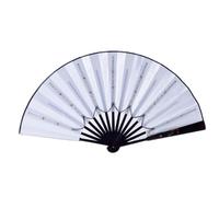 LED Hand Fan, Light Up Folding Chinese Dance Fan, Glow Party Accessory