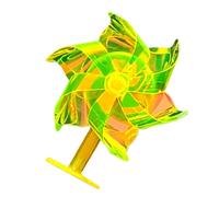 LED Handlebar Windmill - Electric Scooter Pinwheel Accessory | Rotating Toy for Kids Bikes, Motorcycles, Cars, Safe Soft Grip, Fun Dashboard Decoration, Comfortable Touch Riding Equipment