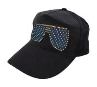 LED Hat Colorful Display Screen APP Controlled Programmable Light Up Baseball Cap 12x32 Dot for Party