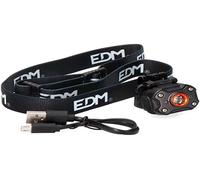 Led Head Torch Edm 8 W Black 400 Lm NUOVO