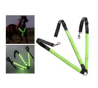 LED Horse Pettorale Collare Imbracatura Alta Visibilità Tack Light Webbing
