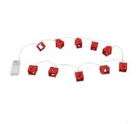 LED House String Lights Bianco PVC Outdoor Natale Decor LED