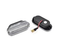 LED Indicatori Direzione Dinamici 2 Pezzi Di Indicatori Di Direzione Laterali Dinamici A LED Per Ford Per C-Max Per Fiesta Per Focus MK2 Per Galaxy Luce Lampeggiante Sequenziale Lampeggiante(Dynamic C