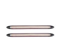 LED Indicatori Direzione Dinamici Coppia Di Luci Diurne A LED Per Auto DRL Applicabili A Tutti I Modelli Di Veicoli Luci Di Direzione Automatiche A Doppio Colore. Lampeggiante(34.5cm-White Lens)