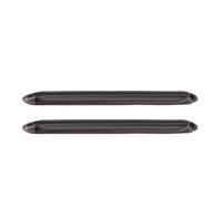 LED Indicatori Direzione Dinamici Coppia Di Luci Diurne A LED Per Auto DRL Applicabili A Tutti I Modelli Di Veicoli Luci Di Direzione Automatiche A Doppio Colore. Lampeggiante(34.5cm-Black Lens)