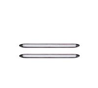 LED Indicatori Direzione Dinamici Coppia Di Luci Diurne A LED Per Auto DRL Applicabili A Tutti I Modelli Di Veicoli Luci Di Direzione Automatiche A Doppio Colore. Lampeggiante(15.5cm-RGB color)