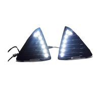 LED Indicatori Direzione Dinamici Coppia Di Luci Diurne A LED Per Auto Paraurti Anteriore Impermeabili Indicatori Di Direzione Per Ford Per Focus 3 MK3 2012 2013 2014 Lampeggiante(Bianco)