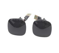 LED Indicatori Direzione Dinamici Luce Di Direzione A LED Per Auto Per Skoda Per Febia Per Octavia 1 2 Mk1 Mk2 Per Roomster Per Rapid NH3 Luce Laterale Dinamica Parafango Lampeggiante(Dynamic Black)