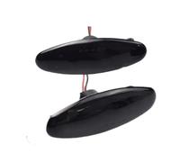 LED Indicatori Direzione Dinamici Luce Di Posizione Laterale Per JAGUAR XK8 Per S-Type XK 8/XKR XJ X350 Indicatore Di Direzione Dinamico A LED Lampeggiante Lampeggiante(2Pcs Dynamic Smoked)
