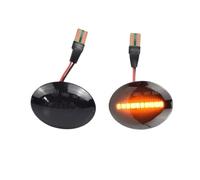 LED Indicatori Direzione Dinamici Luci Di Posizione Laterali Auto Indicatori Direzione Per FIAT 500 500C 500L Lampade Dinamiche T10 A LED Luci Parafango Auto 51825157 0000046813514 Lampeggiante(Dynami