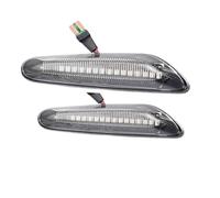LED Indicatori Direzione Dinamici Per BMW Luce Di Segnalazione Laterale Dinamica A LED Luce Lampeggiante Sequenziale Per E90 E91 E92 E93 E60 E87 E82 E46 Lampeggiante(Dynamic Crystal B)