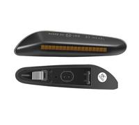 LED Indicatori Direzione Dinamici Per BMW Luce Di Segnalazione Laterale Dinamica A LED Luce Lampeggiante Sequenziale Per E90 E91 E92 E93 E60 E87 E82 E46 Lampeggiante(Dynamic Smoked A)