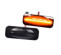 Led Indicatori Laterali Luci Auto Ha Condotto Luce Dinamica Segnale Girata Per Opel Per Omega B B1 B2 Per Stufenheck Per Caravan 1994-2002 2003 Indicatore Laterale Lampeggiante Lampada(Smoked Black)