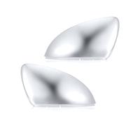 Led Indicatori Laterali Luci Per VW Per Golf MK7 7.5 GTI 7 7R Carbon Look/Nero Luminoso/Copertura Cromata Opaca Coperture Specchio Caps Specchietto Retrovisore Copertura Cassa 2 Pezzi(Matte Chrome)