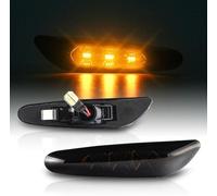 Recambo Frecce LED Laterali per OPEL Mokka, Mokka X, Chevrolet Trax Fumè Nere 71015-1