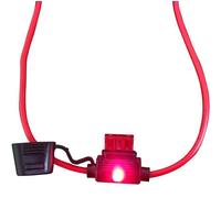 LED Inline Mini Lama Portafusibili, Ato Lama Fusibili. 32V Dc,30A - MP011364