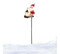 LED Lamp, Christmas Pathway Stake Lights, Weatherproof Solar Powered Fixture, Energy Saving Installation Feature, Fence Balcony Holiday Decor, Lawn Walkway Supply, Festive Figure for Outdoor Use