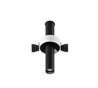 LED Lampada a Incasso Flessibile Nero Cucina Sala H:21,6 CM 3000 K Luce Spot