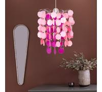 LED Lampada a Sospensione Fucsia Bambini Illuminazione da Camera Coprire Pendolo [EEK: F]