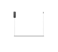 LED Lampada A Sospensione Nero L: 80 CM Cambio 3000-4000 K Pendelleuchte Sala