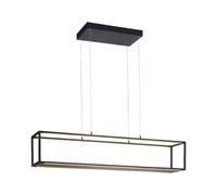 LED Lampada A Sospensione Tavolo da Pranzo Toccare Nero Sala 105 CM 32 W