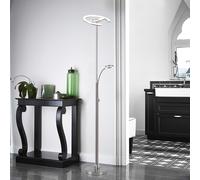 LED Lampada a Stelo Proiettori Con da Lettura Dimmbar Nichel Opaco Altezza ST45