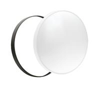 LED Lampada da Parete Plafoniera Ø48 , 5cm Camera Umidita Esterno IP54 Nero 40W [EEK: E]