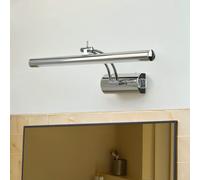 LED Lampada da Specchio Wandleuchte IP44 con Interruttore Orientabile 4000 K B