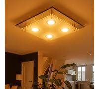 LED Lampada Design Luce da Soffitto Salotto Sonno Ess Lavoro Ospiti Camera a