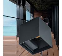 LED Lampada Frontale ad Angolo Antracite Con Livelli 7W 360Lm Bianco (4000K) [EEK: F]