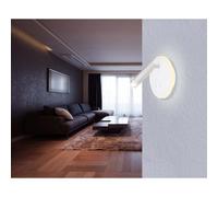 LED Lampada Parete Bianco Salotto Ess Camera Spot a Faretto Regolabile T 15 CM