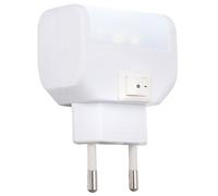 LED Lampada Parete Notte Luce Bambini Camera Orientierungs Luce Spina Bianco