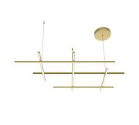 LED Lampada Pendente 115,6 CM Lungo On Oro 3000 K Pendelleuchte Tavolo da Pranzo [EEK: G]