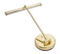 LED Lampada Pianoforte Piano Luci Lampada Bianco Freddo USB Batteria Ottone Oro