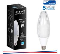 LED LAMPADINA SAMSUNG CHIP 60W E40 OLIVE LAMP 4000K - Naturale - 029706
