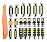 LED lampadine T10, W5W, festone C5W auto, can-bus, bianco, 22 pezzi