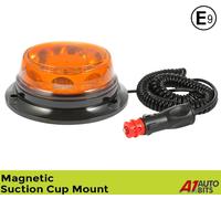 LED Lampeggiante Strobo Faro Emergenza Slim 5.1cm Allarme Luce Ambra Caution E