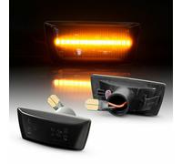 LED Lampeggiatori Laterali Nero per Opel Insignia A,Meriva B,Zafira B [71010-1]